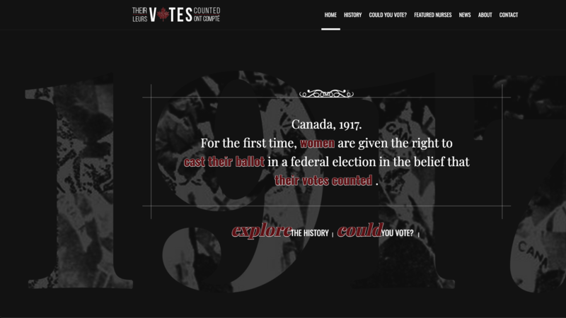 Their Votes Counted website